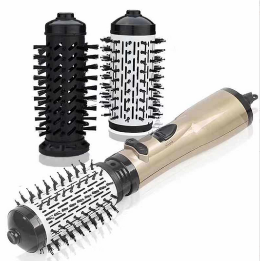 Automatic curling brush, 2-in-1 hot air brush for waves, large curls, and constant temperature volumizing