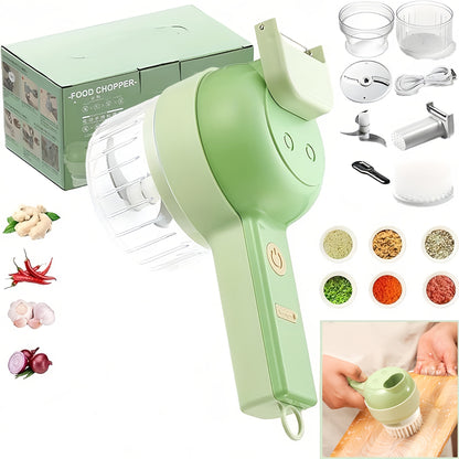 ⏰ Flash Sale! Multifunctional Portable Electric Vegetable Cutter Set