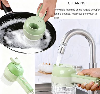 ⏰ Flash Sale! Multifunctional Portable Electric Vegetable Cutter Set