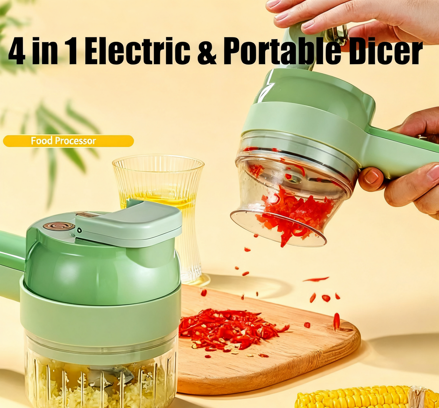 ⏰ Flash Sale! Multifunctional Portable Electric Vegetable Cutter Set