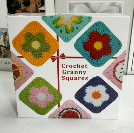 Knitting for Beginners The Granny Square Card Deck DIY Granny Knitting 50 Pattern Set