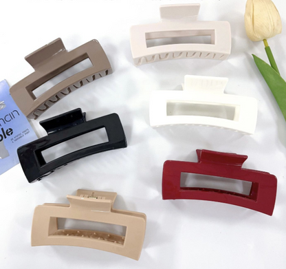 2025 new soft silicone shark clip Korean ins high-end large grab clip