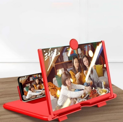 📱Mobile phone screen magnifier | HD anti-blue light eye protection | Foldable and portable tool for watching TV series