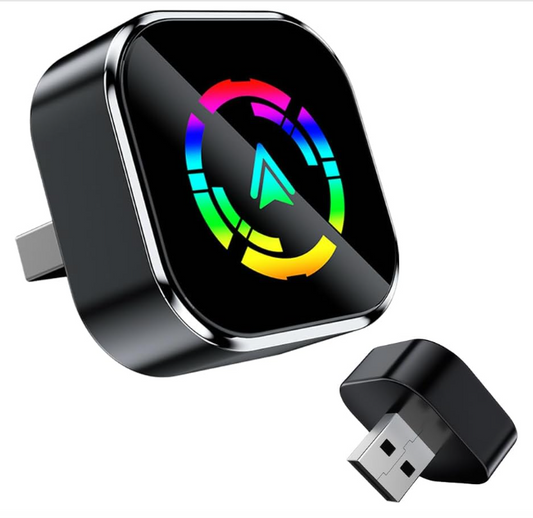 2026🎁 2-in-1 Smart Portable Car Connectivity Box for Android AutocarPlay, Wired to wireless CarPlay adapter