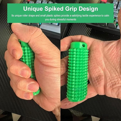 4PCS Little Ouchies Pain Fidget, Pocket Mini Fidget Toy for Adults, Pain Stim Fidget, 3D Printed Venting Key Pendant, Spiky Grippie Stim Keychain ，Novelty Gifts for Friends